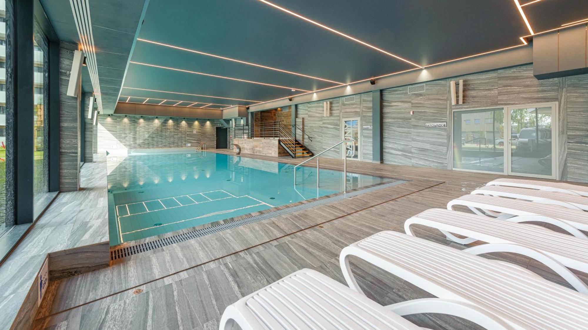 Blue Premium Pool Sauna Fitness Free Kołobrzeg Extérieur photo